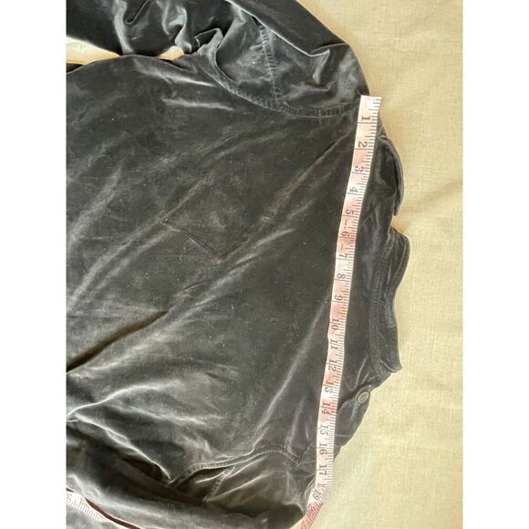 Dries Van Noten Black Velvet Tunic Mens Size  M 48 - Picture 4 of 12